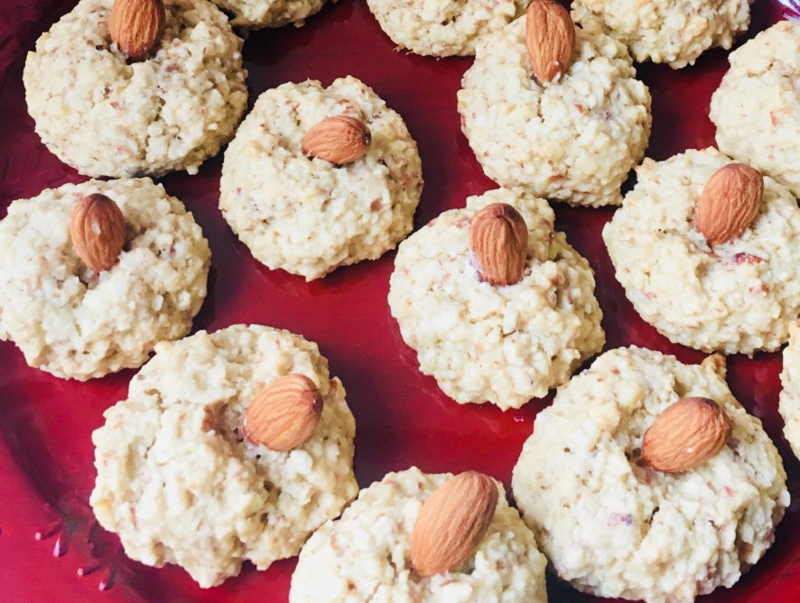 Biscotti alle mandorle senza glutine e senza lattosio