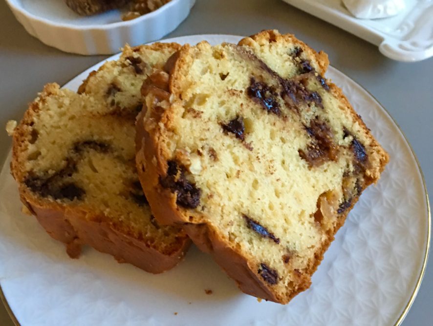 Plumcake fichi secchi e noci