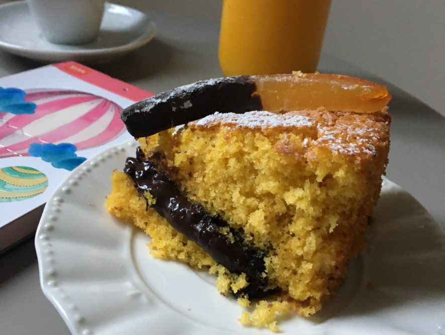 Torta arancia e cioccolato