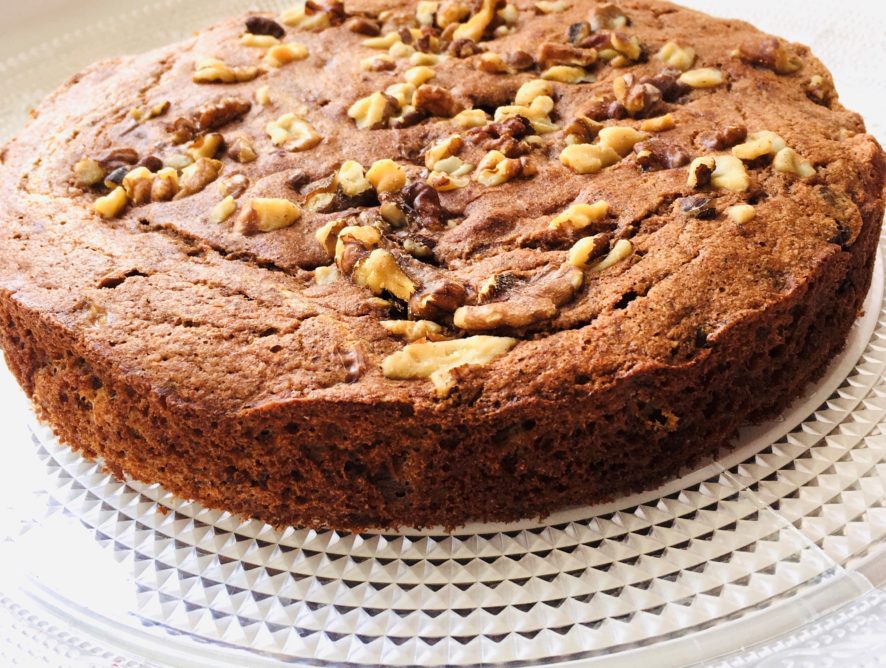 Torta di grano saraceno al cioccolato senza zucchero