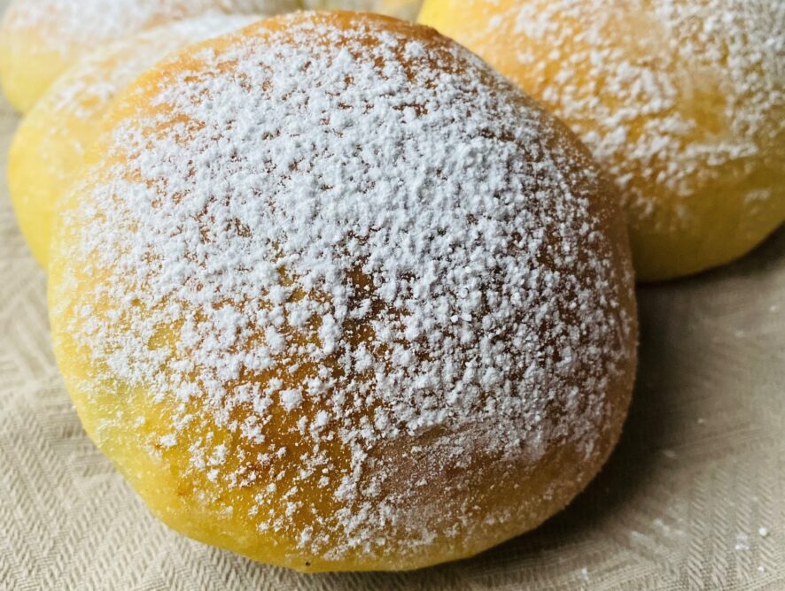 Krapfen al forno senza zucchero