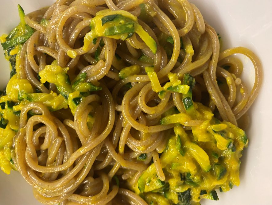 Carbonara di zucchine