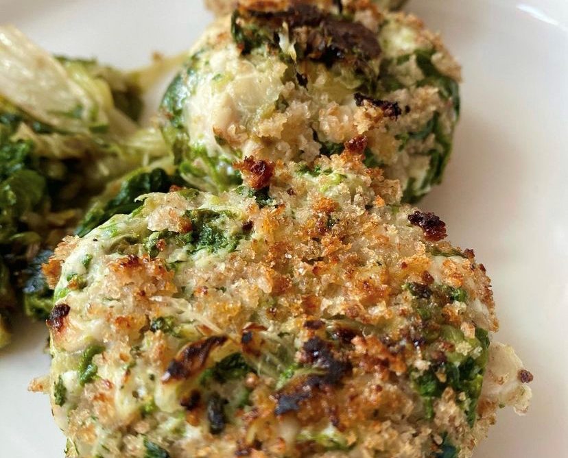 Polpette di tacchino e scarola