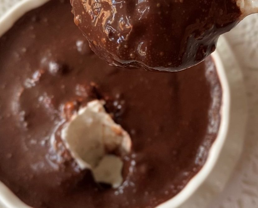 Frozen porridge cocco e cioccolato