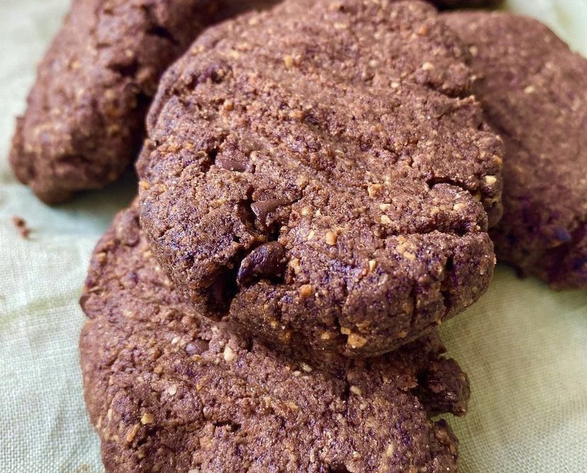 Biscotti al cioccolato al profumo di castagne