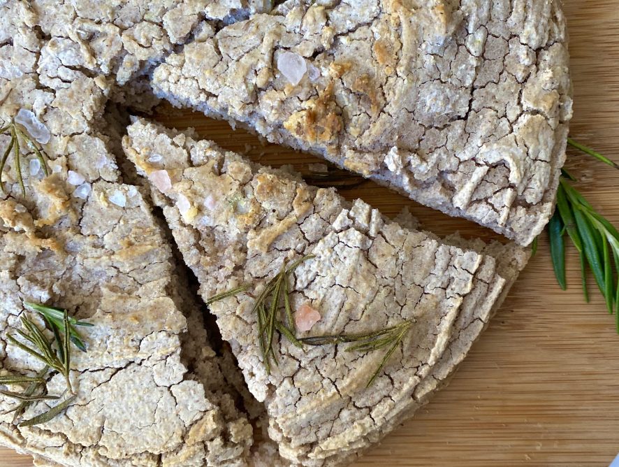 Focaccia al rosmarino senza glutine