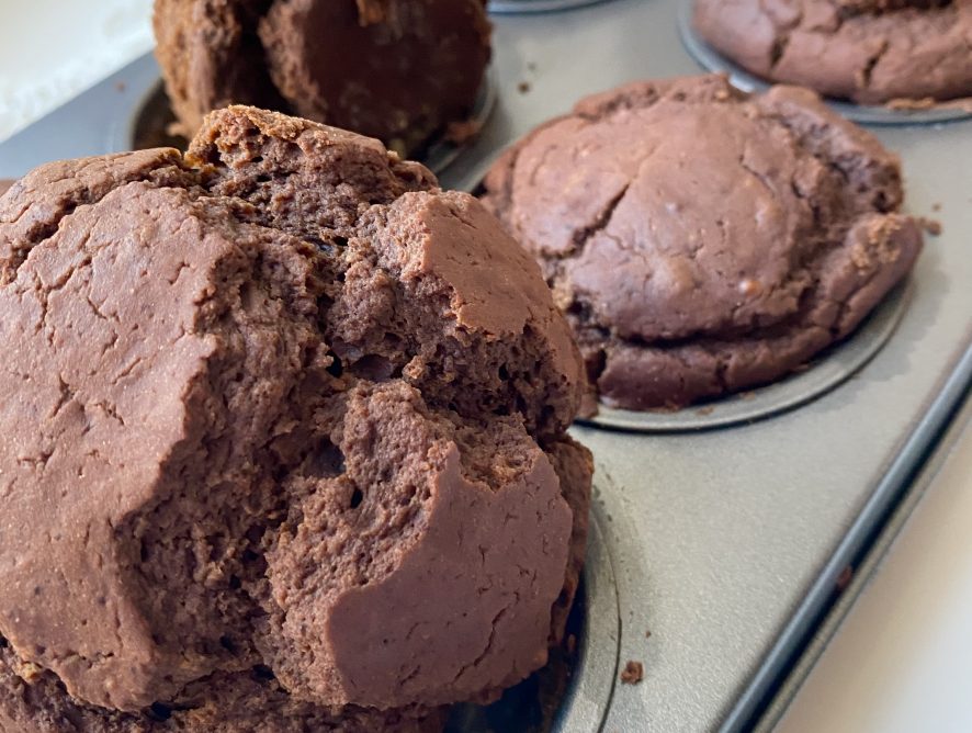 Muffin al cioccolato, vegan e senza glutine