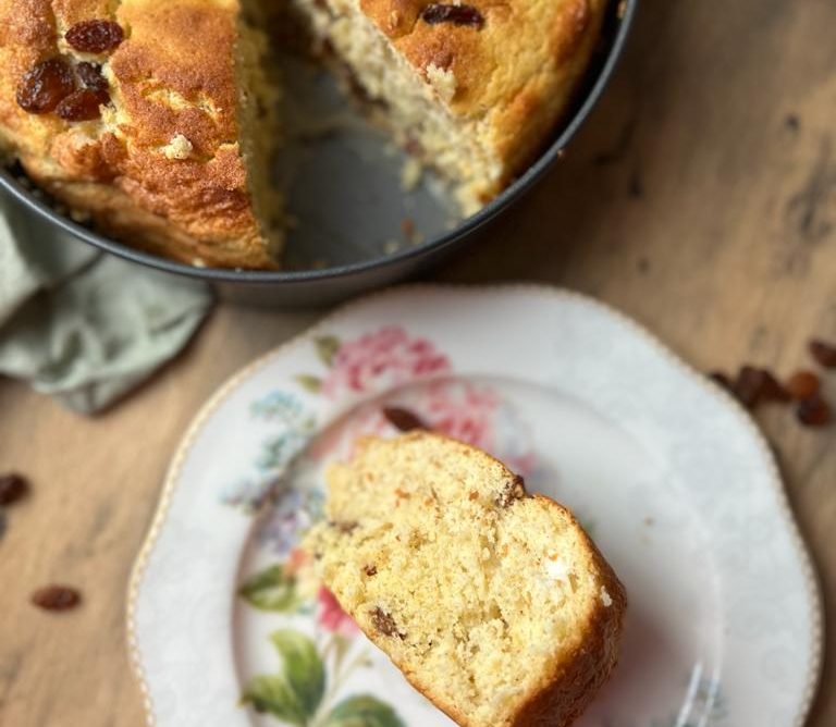 Pan di mandarini all’uvetta senza glutine